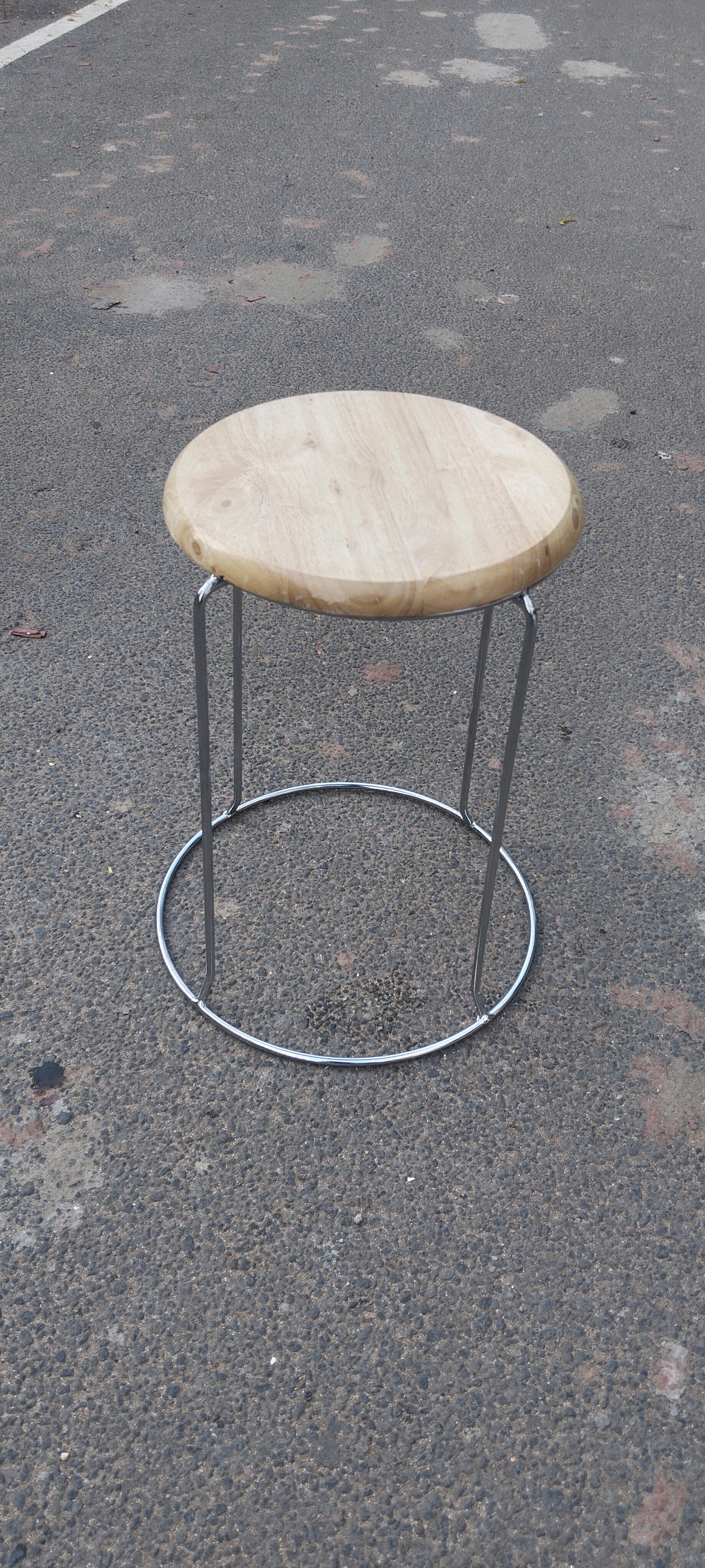 WOODEN TOP STOOLS